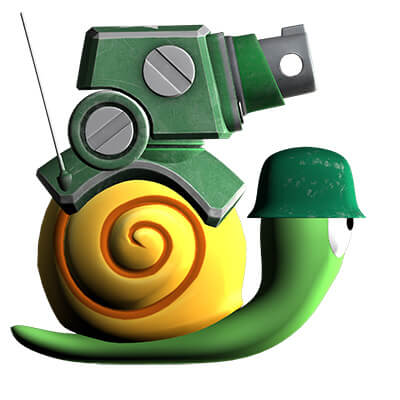 Epic Snail Character